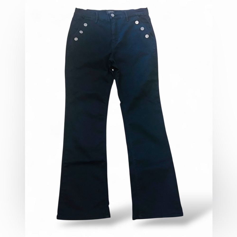 Women's Boot Cut Jeans - Black